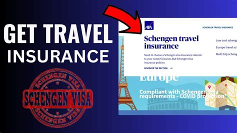 travel insurance for schengen visa from uk